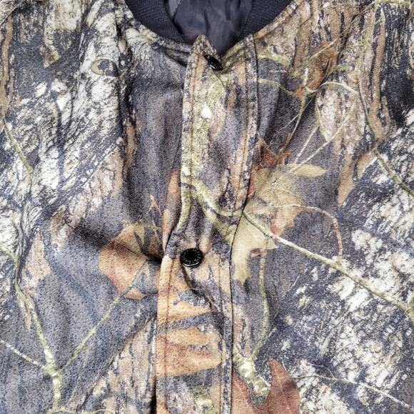Vtg Stearns Jacket Mens Sz XXL Mossy Oak Hunter Woodlands Camo Y2k Fall Winter - Picture 12 of 16
